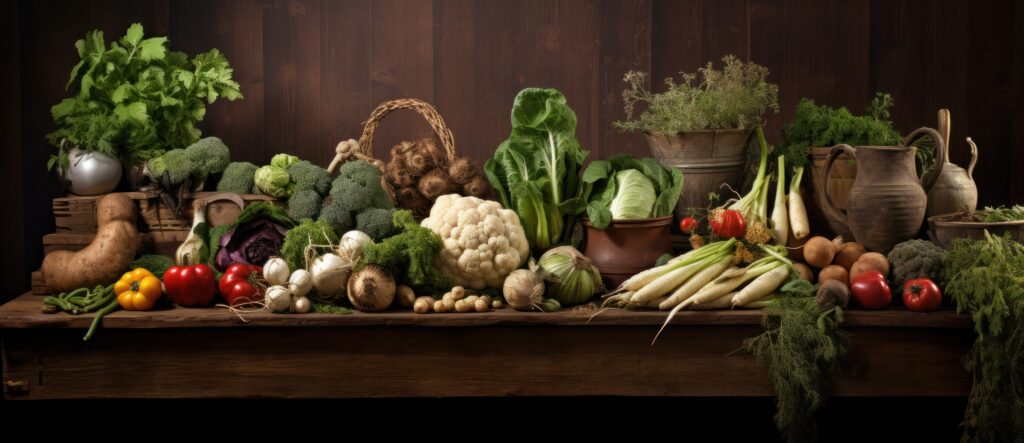 Tubers, Grains, and Leafy Greens