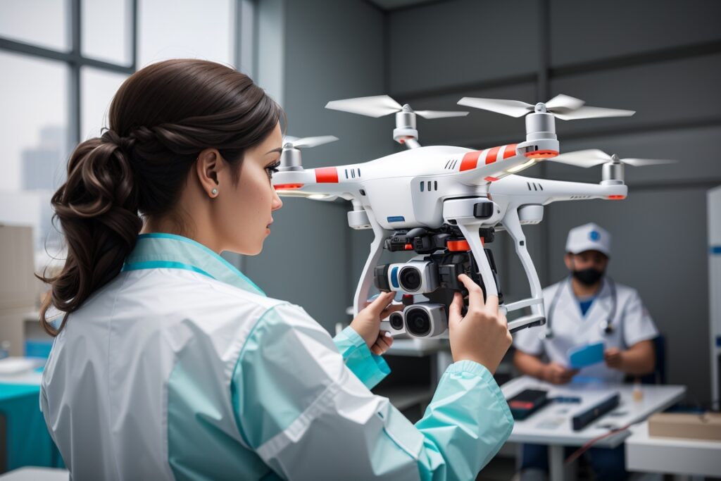 The Revolutionary Impact of Drones on the Health Industry.